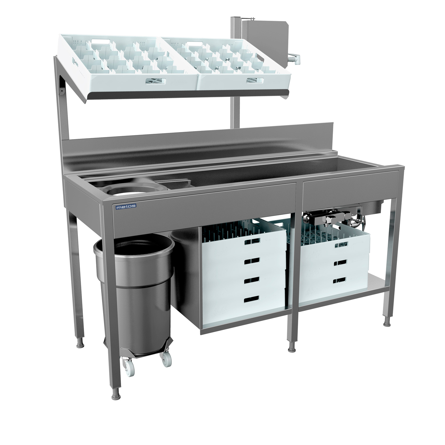 För förspolningsmaskiner